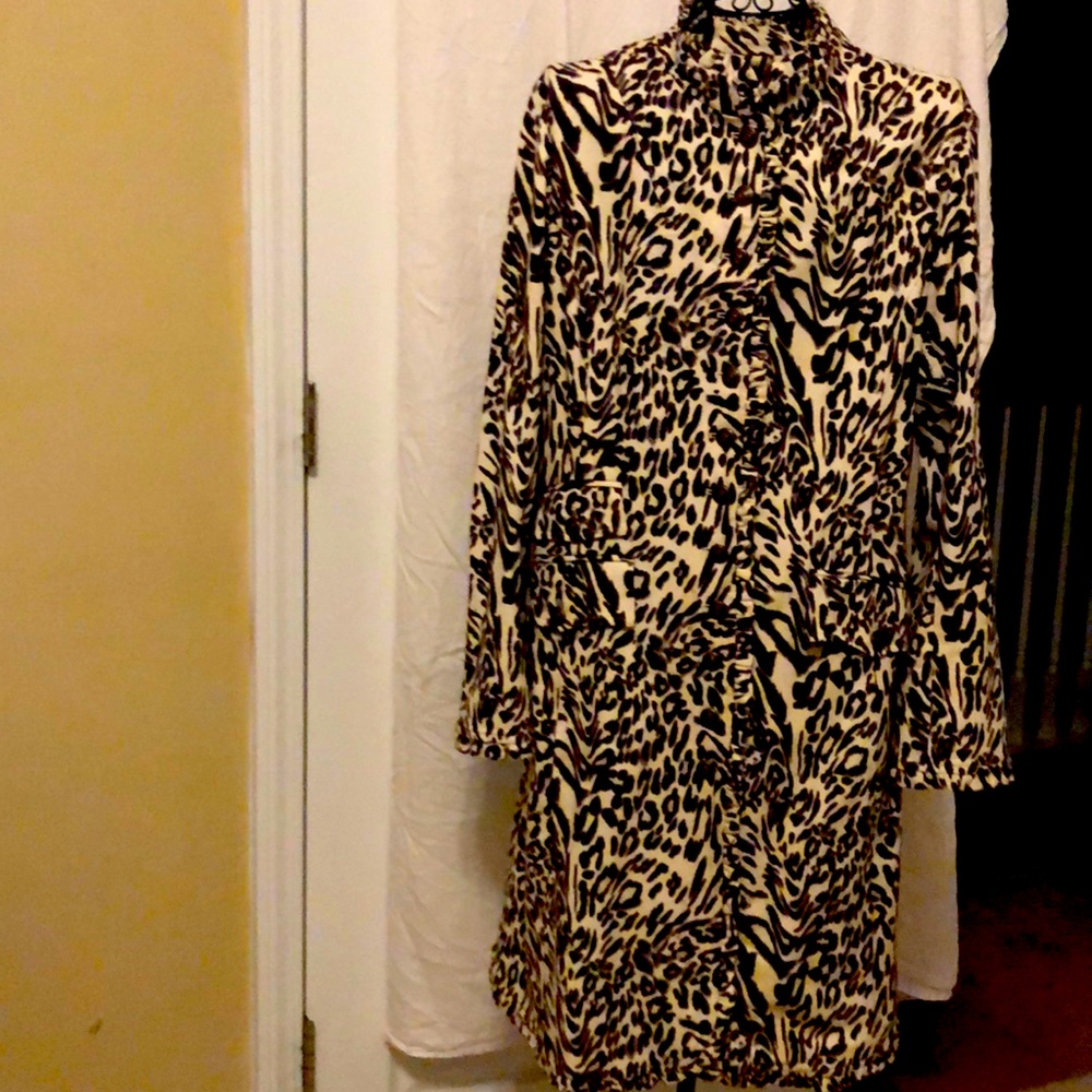 Leopard Jean dress!